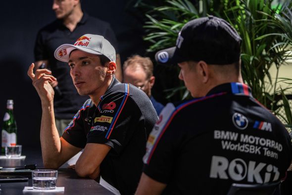 La escudería de Rins, con Toprak, en Motorland para probar piezas y motores para su futura Yamaha de MotoGP