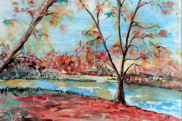 Los acuarelistas turolenses dedican al otoño su próxima exposición colectiva anual