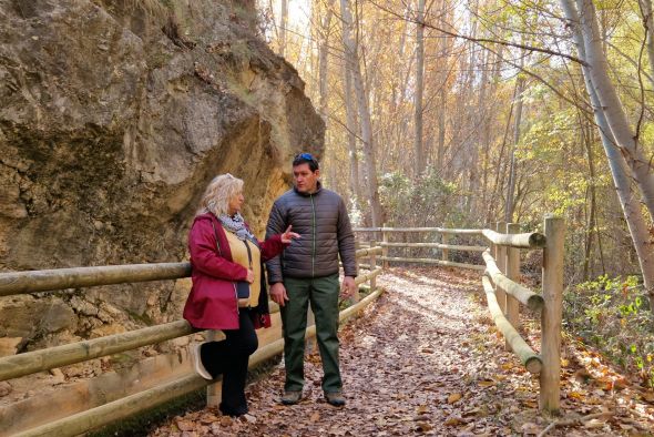 El Ayuntamiento de Teruel mejora  el Paseo Fluvial del río Guadalaviar, en San Blas