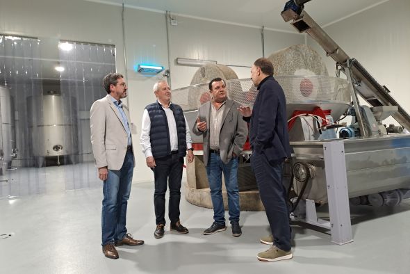 Aceites Impelte vuelve a dar servicio a los olivareros de La Puebla de Híjar y comarca