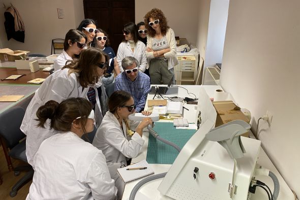 La Fundación Santa María de Albarracín consolida la formación en tecnologías láser