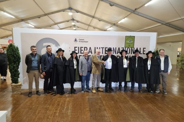 Teruel participa en la Feria de la Trufa Blanca de Acqualagna, en Italia