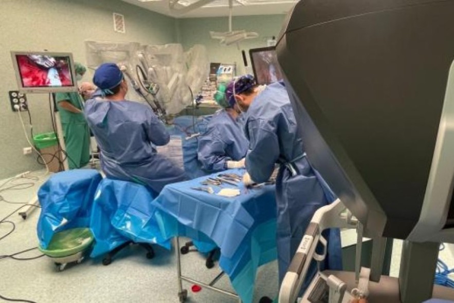 La Cirugía robótica también se instala en el Hospital Obispo Polanco de Teruel