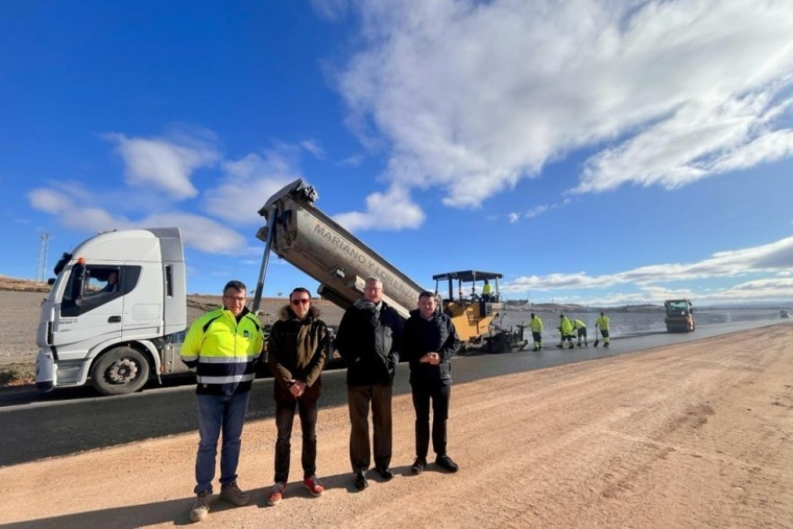 MotorLand Aragón finaliza obras en ocho viales en las que se han invertido 2 millones de euros del Fite