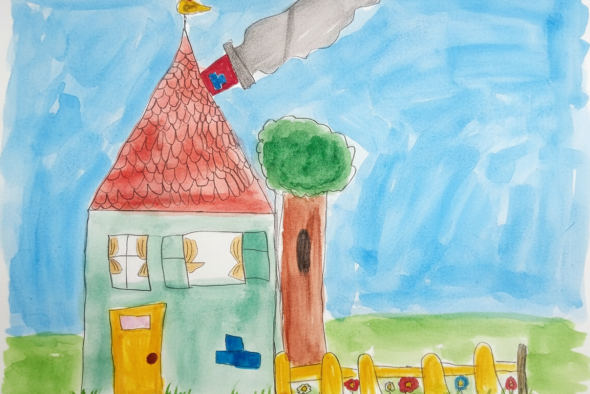 La familia que habita la casa