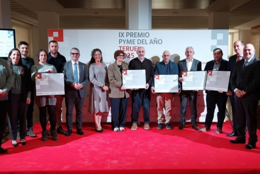 Turomas  gana el premio Pyme del año 2025 de Teruel