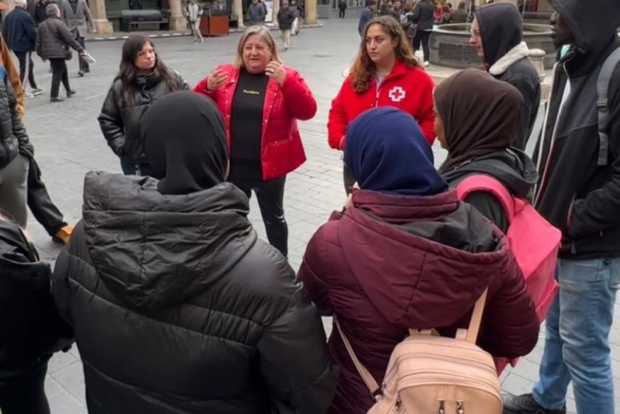 El patrimonio de Teruel se da a conocer a los usuarios de Cruz Roja