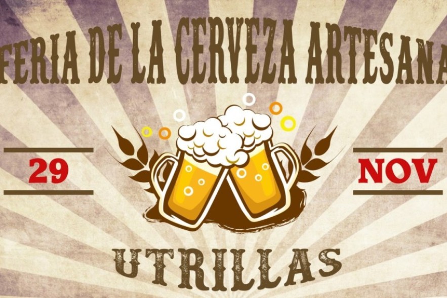 Utrillas celebra  la primera edición de la Feria de la Cerveza Artesana y el Jamón D.O. de Teruel