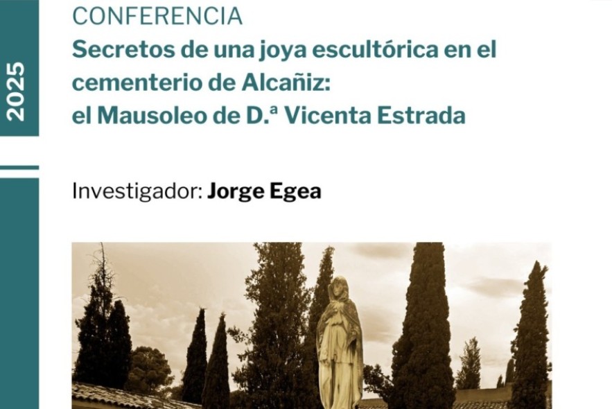 Jorge Egea desvelará datos inéditos sobre una joya escultórica del cementerio de Alcañiz