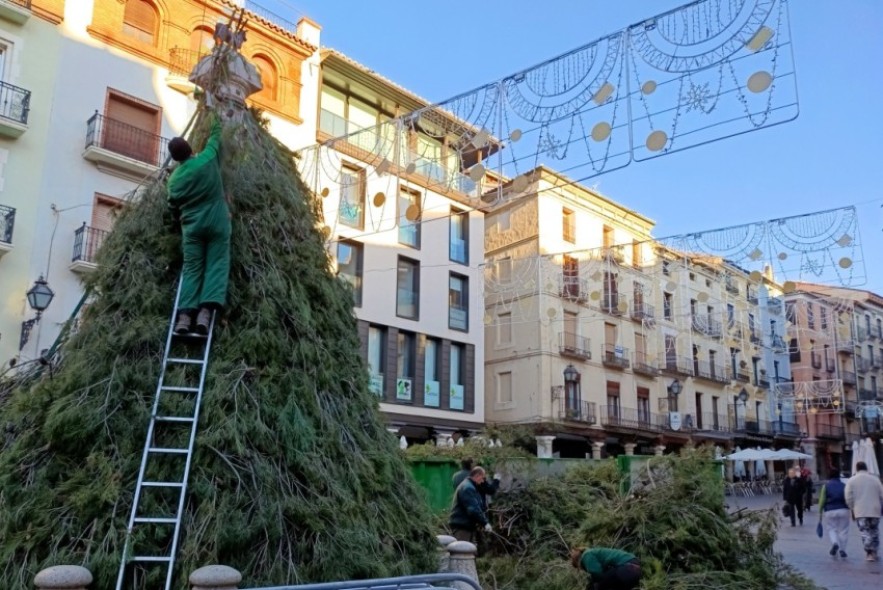 182.000 luces led iluminarán la Navidad en Teruel a partir del próximo 4 de diciembre