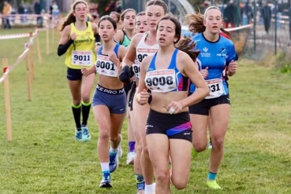 Piernas de Teruel en el XXXV Cross Villa de Pedrola