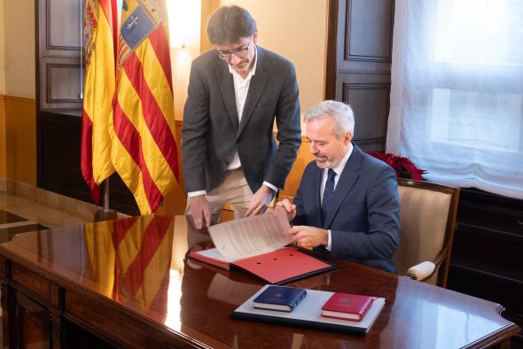 Azcón se ampara en el “sentido común” para ir a elecciones ante el “bloqueo irresponsable”