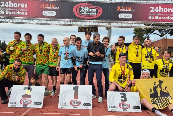 Podio para Pisteros Teruel en las 24 horas de Barcelona