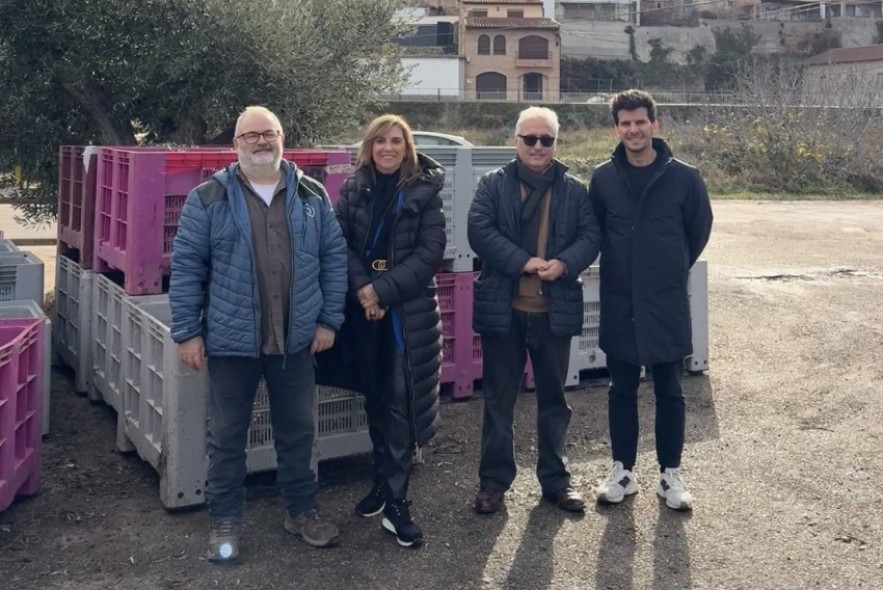 Rincón, en Oliete: “No solo se recuperan olivos, se recupera autoestima y vida”