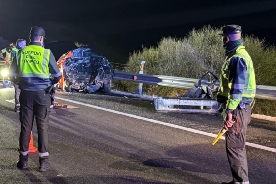 La Guardia Civil de Teruel investiga a un conductor como presunto autor de un delito de homicidio por imprudencia grave