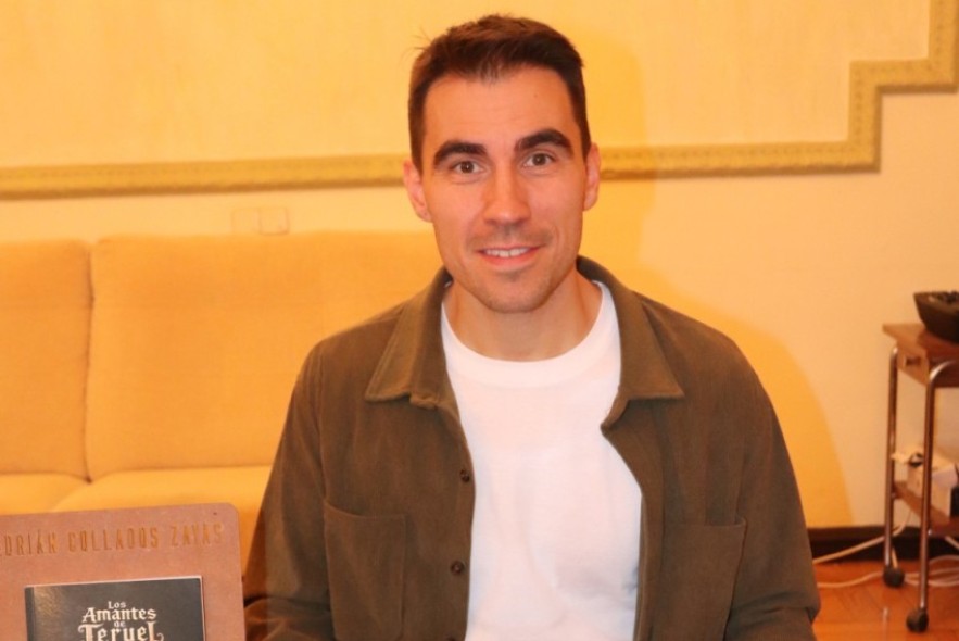 Adrián Collados, escritor: “Teruel tiene una amplia cultura e historia de leyendas y mitos.  Es algo que hay que potenciar”