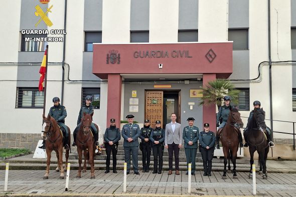 Incorporado el Grupo de Caballería  de la Guardia Civil  en la provincia