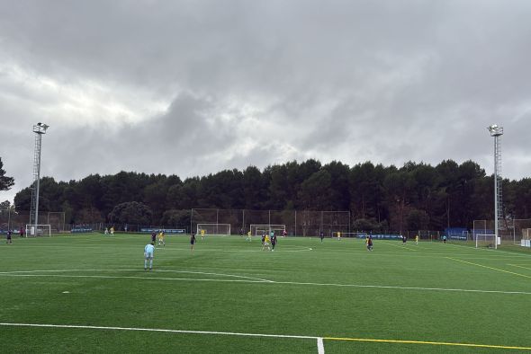 El Calamocha CF asalta la Base Aragonesa y cierra el año como líder de Tercera (0-2)