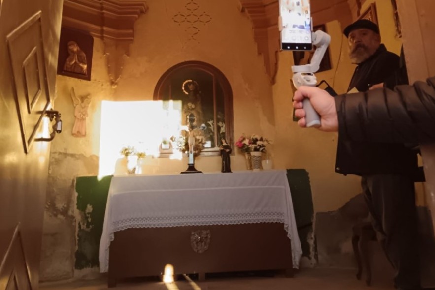 La ermita de la Virgen de la Peña mira al solsticio de invierno desde Alcañiz