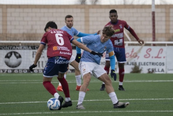 El reparto de las amarillas castiga al Cella, que cae ante el líder Brea (0-3)