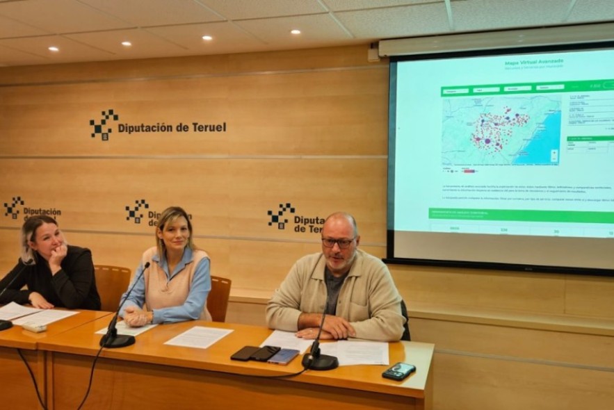 El CIT de Teruel presenta Cartografía Estratégica, una herramienta clave de datos para la planificación territorial y el emprendimiento rural