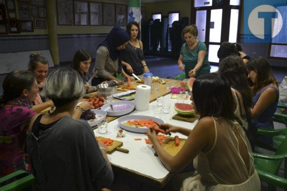 El proyecto creativo itinerante ‘Cocina para Principiantes’ recalarña en Monroyo