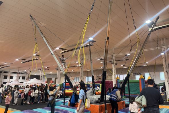 Expoguay convierte el Recinto Ferial de Alcañiz en un espacio de ocio navideño