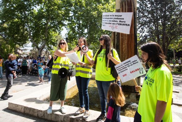 Las madres ‘recientes’ se plantean nuevas movilizaciones ante la falta de pediatras en los centros de Teruel