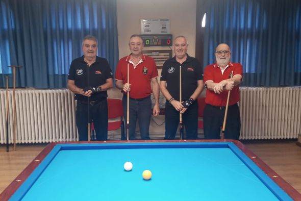 Casino Teruel deberá ganar y esperar para ser campeón de la liga aragonesa de billar