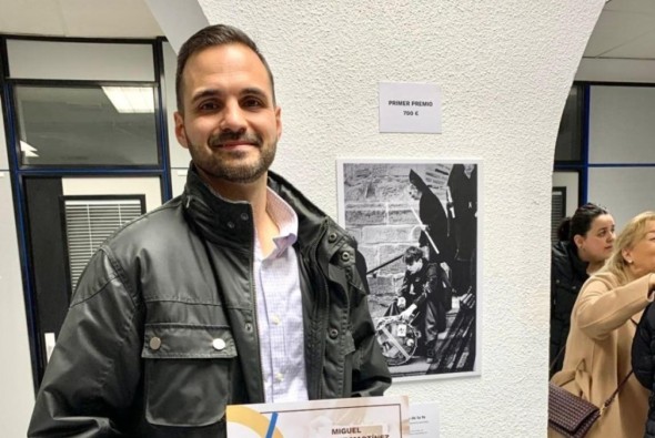 Una imagen de la Semana Santa de Samper de Calanda gana el primer concurso fotográfico del Bajo Martín