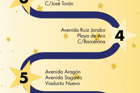 La cabalgata de la magia y la ilusión recorre este lunes Teruel arropada por niños y mayores