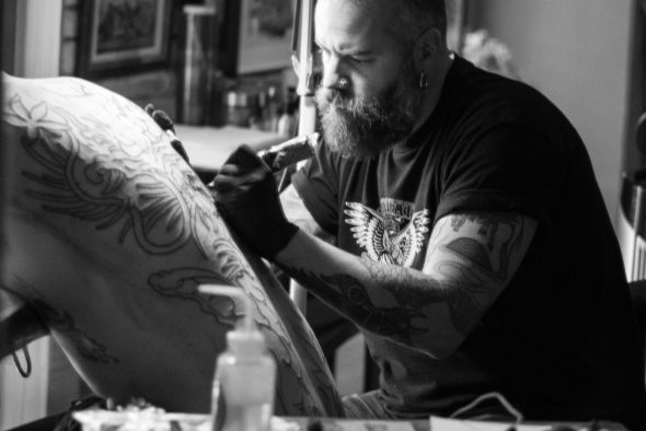 Sanpedrosánchez irá al  Gods of Ink de Frankfurt, la ‘Champions’ de los tatuajes