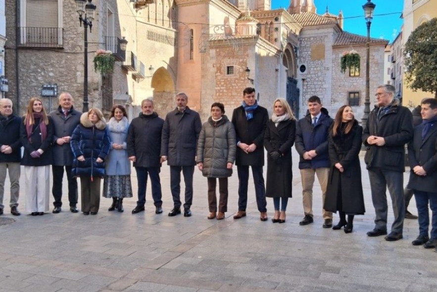 Azcón acusa al PSOE de “traicionar a Teruel” por defender una financiación “insolidaria”