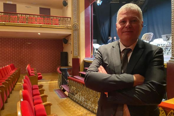 Miguel Górriz, director de la orquesta de cámara del Bajo Aragón: “Queremos salir de nuestra zona de confort y tener experiencias más allá del Bajo Aragón”