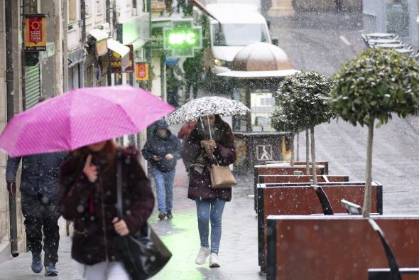 Diciembre fue un mes muy cálido, seco en la Ibérica turolense y húmedo en el Bajo Aragón
