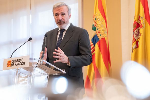 Azcón defiende frente a la “desvergüenza” una financiación que contemple la despoblación