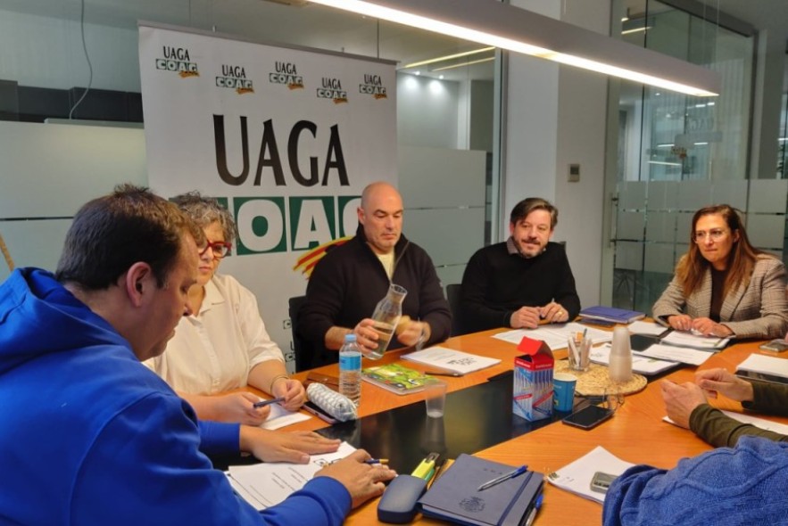 Teruel Existe y Aragón Existe se reúnen con UAGA para compartir la defensa del sector agrícola aragonés