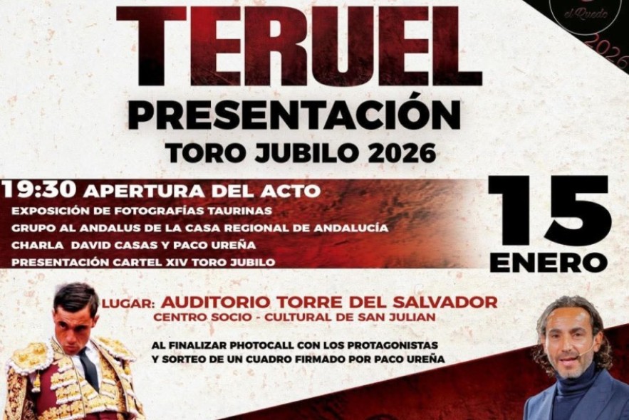 El 15 de enero, El Ruedo presenta  la res que será protagonista del XIV Toro Jubillo