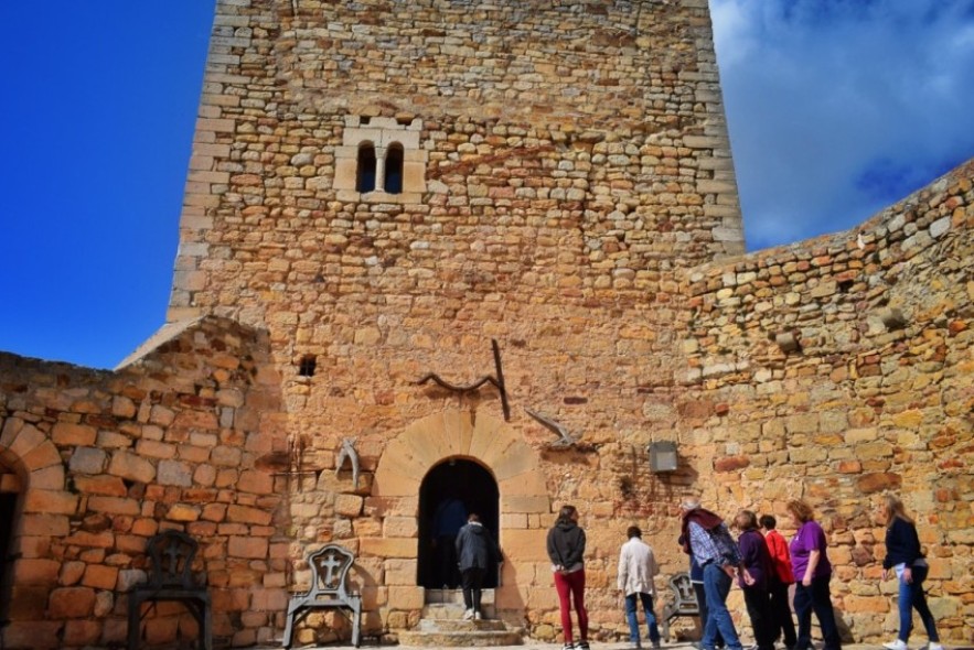 El castillo de Puertomingalvo recibe más de 1.400 visitas en 2025