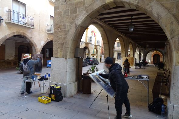 Alcorisa abre el año 2026 bajo el legado  del pintor local Valero Lecha