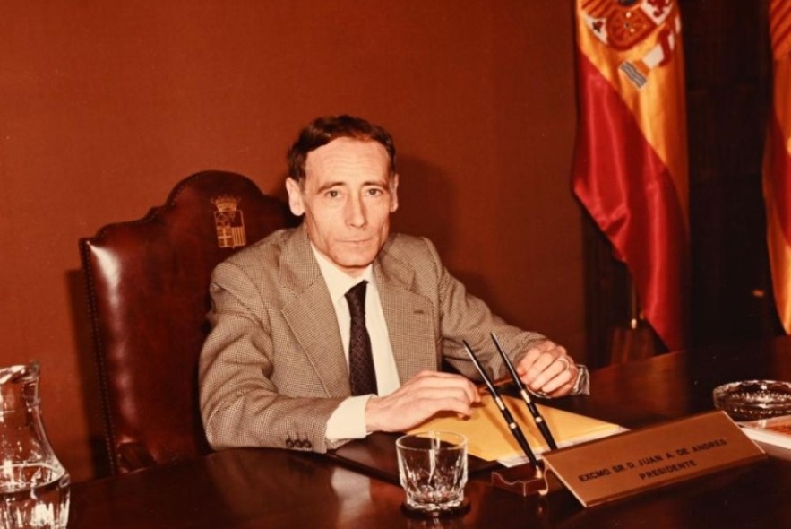 Fallece el turolense Juan Antonio de Andrés, presidente de Aragón entre 1982 y 1983