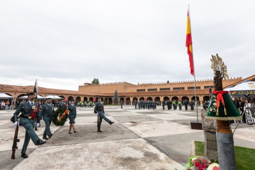 El teniente coronel Juan Pedro Díaz, nuevo jefe de la Comandancia de la Guardia Civil en Teruel