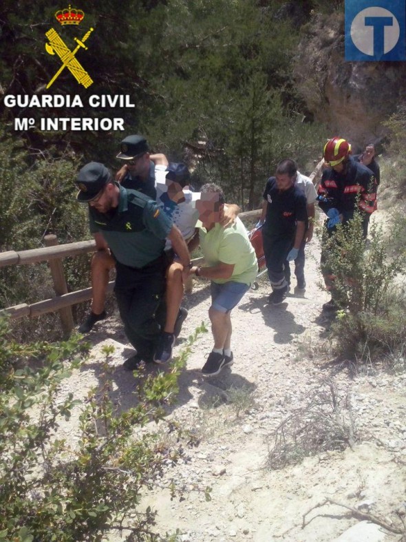 La Guardia Civil auxilia a siete senderistas y un ciclista en cuatro rescates en Teruel