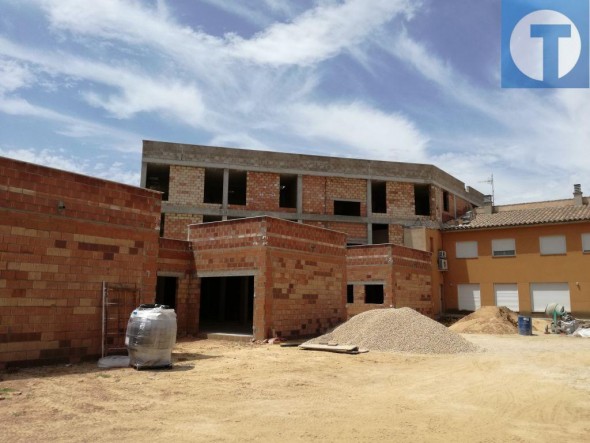 Avanza la obra de la residencia de Aguaviva con su quinta fase