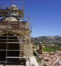 Cuevas de Cañart restaura la ermita que construyó sobre la torre del homenaje