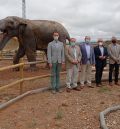 La Comarca Comunidad de Teruel incorpora la reconstrucción de un mamífero del grupo de los mastodontes al Safari por la Sabana del Turoliense de El Pobo