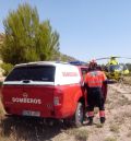 Un herido grave al caer su vehículo a un barranco entre Abenfigo y Castellote