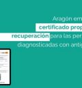 Aragón emite un certificado propio de recuperación para las personas diagnosticadas con antígenos