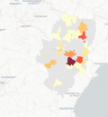 La zona de salud de Híjar encabeza los contagios de Aragón con siete positivos