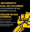 Charla en Teruel de Jackeline Rojas sobre la crisis colombiana